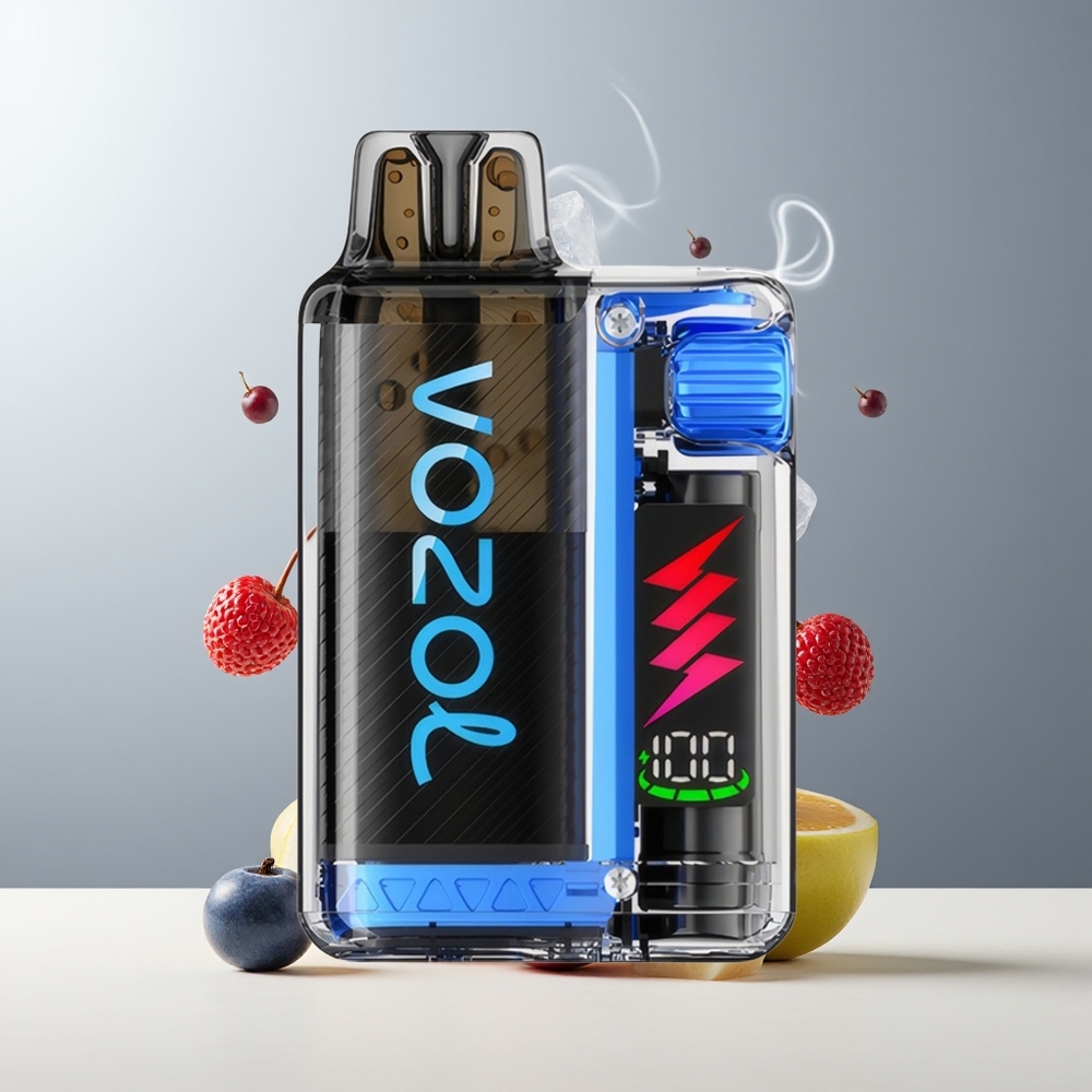 VOZOL VISTA PLUG 6000/10000 Engangs Vape - 4-Nivå Wattage Kontroll Synlig E-Vätska Behållare 650mAh Batteri 0/20mg/ml Nikotin | grossister Sverige